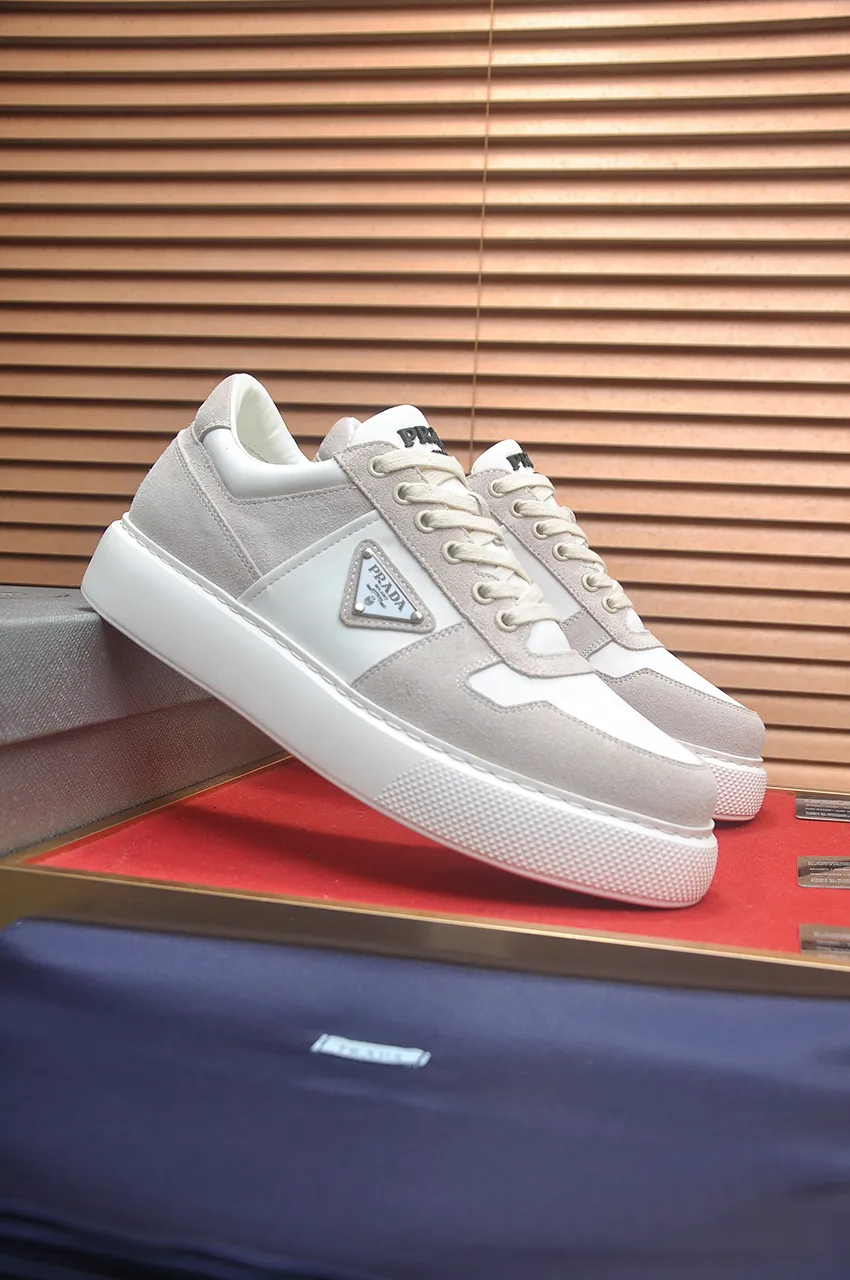 Men's shoes 💰580💶【PRADA】Top original, new season, high quality original goods, top imported calfskin with original imported glue, imported cowhide inside with original cowhide feet, original outsole! Quality guaranteed! Code 38-45 (45 customized)
